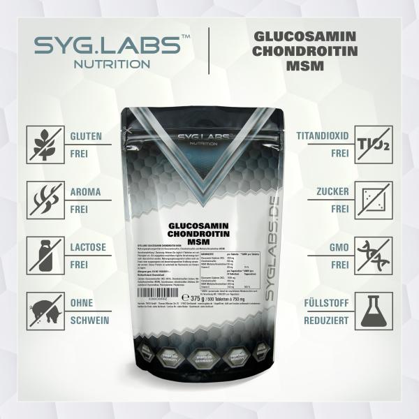 Glucosamin Chondroitin MSM - 500 Tabletten
